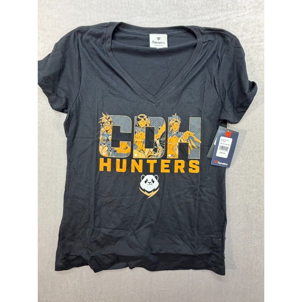 New Fanatics CDH Hunters women Shirt Black 2XL City Hero
